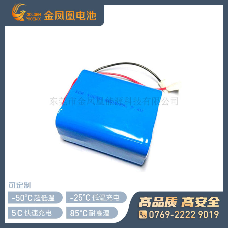 7.4V 6600mAh锂离子电池