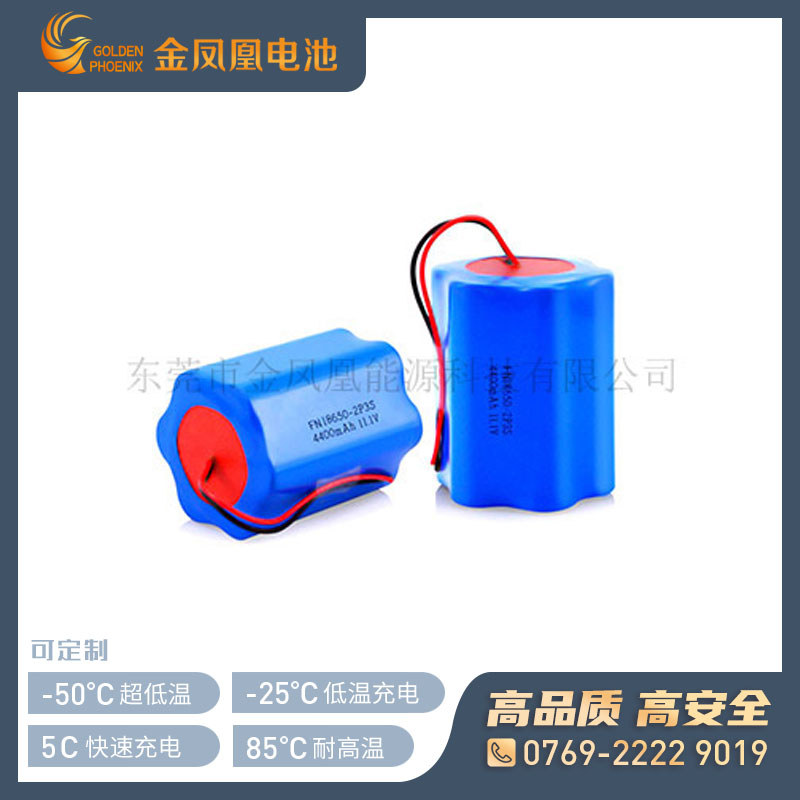 11.1V 4400mAh锂离子电池
